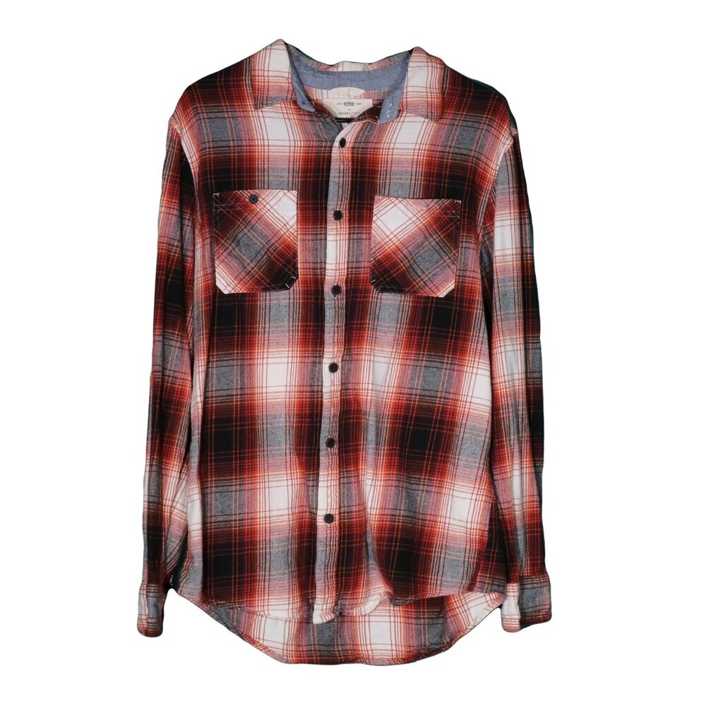 Urban Outfitters - Button-Down Flannel Shirt (Men's Size Medium)